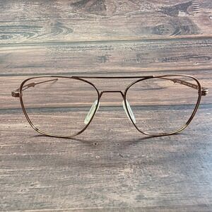 ROKA Falcon Rose Gold Aviator Eyeglasses Frames 55-17-140 E2501-0555